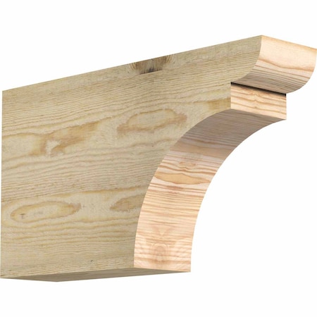 Ekena Millwork Yorktown Rough Sawn Rafter Tail, Douglas Fir, 4"W x 10"H x 18"L RFT04X10X18YOR00RDF